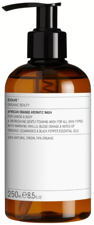 Evolve Organic Beauty African Orange Aromatic Wash 250 m