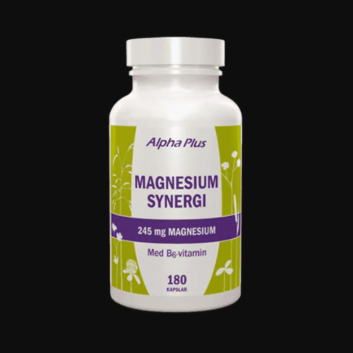 Alpha Plus Magnesium Synergy 245mg 180 capsules