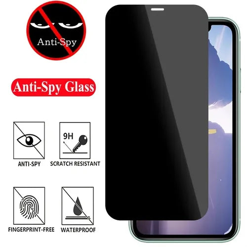 9H Hardness Privacy Screen Protector With Tempered Glass For IPhone14/14Plus/14Pro/14Pro Max,iPhone13/13Mini/13Pro/13Pro Max,iPhone12/12Mini/12Pro/12Pro Max,iPhone11/11Pro/11Pro Max,iPhoneX/XS/XS Max,iPhone 8/8Plus/7/7Plus