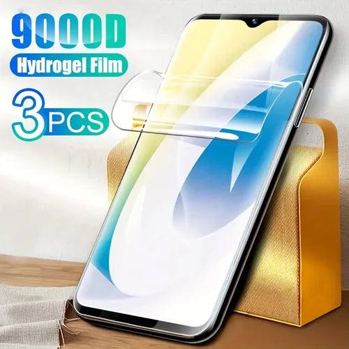 3pcs Hydrogel Film Screen Protector For Vivo IQOO Z6 LITE/Z6 LITE 5G/Z7i/Z5X/Z6X/Z3 5G/U3/U3X/ U3X 5G/U3/U5/U1X/U5e/U5X