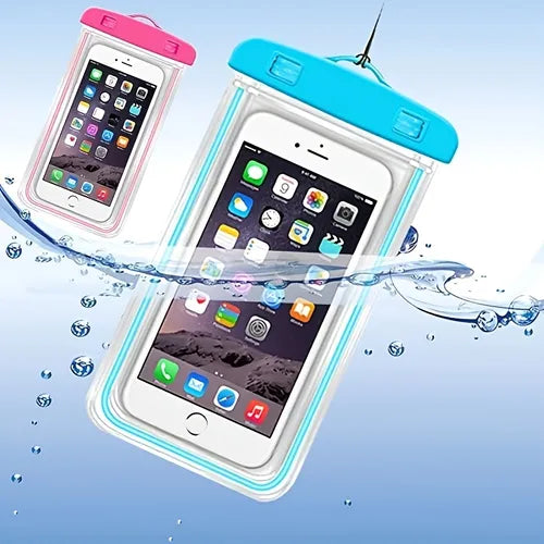 Super Waterproof Transparent Mobile Phone Bag, Underwater Photo Bag Mobile Phone Waterproof Bag, Swimming Mobile Phone Universal Touch Screen Snorkeling Waterproof Cover