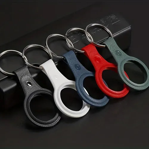 Suitable For Apple Airtags Protective Case, Apple Locator Tracker Anti-Lost Keychain Silicone Protective Case