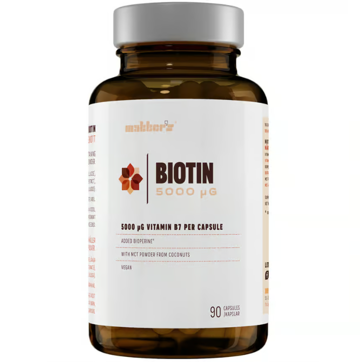 Matters Biotin 5000µg + MCT & Bioperine 90 Capsules