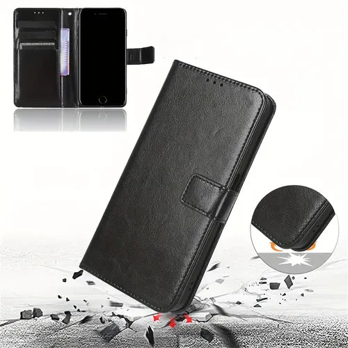 1pc PU Leather Wallet Case Cover, Phone Case For ,iPhone8/8Plus/7/7Plus/6/6S/6S Plus ,iphone SE 2020/SE 2022