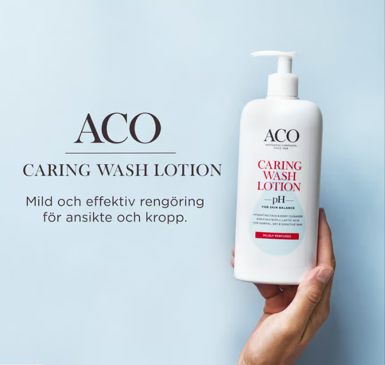 ACO Caring Wash Lotion 400 ml