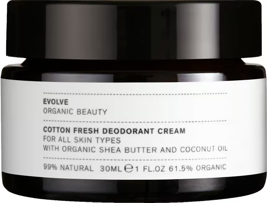 Evolve Organic Beauty Cotton Fresh Natural Deodorant Cre