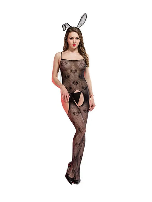 Women's Sling Tights Transparent With Comfortable Black Body Stocking Hot Bodystocking Breathable