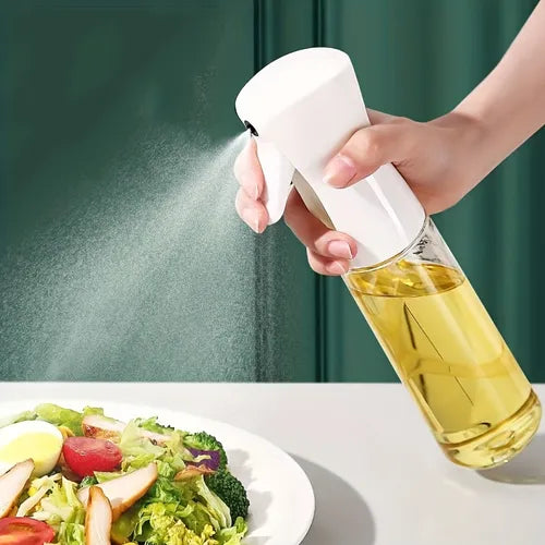 1pc, Oil Sprayer, Kitchen Oil Sprayer, PET Oil Sprayer Mister, Creative Oil Spray Bottle, Household Oil Spray For Salad BBQ Kitchen Baking Roasting, Kitchen Stuff, Kitchen Gadgets, 500ml