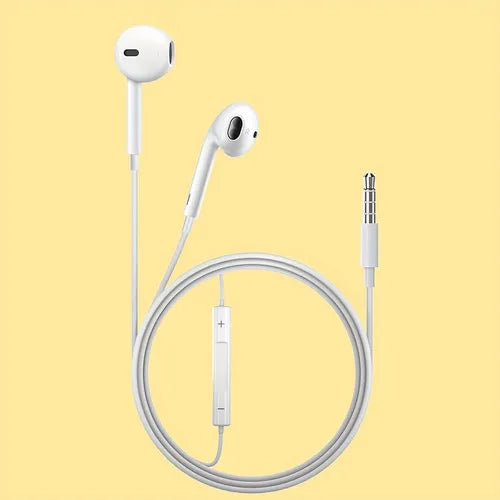 Wired Earbuds, Earphones With 3.5mm Plug, Microphone With Built-in Remote To Control Music, Phone Calls, And Volume