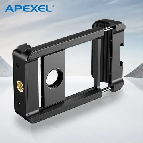 APEXEL 17mm Thread Universal Clip 66-95mm/2.57-3.70inch Extendable Clamp Lens Used For Live Photography For APEXEL Lenses Most Smartphones