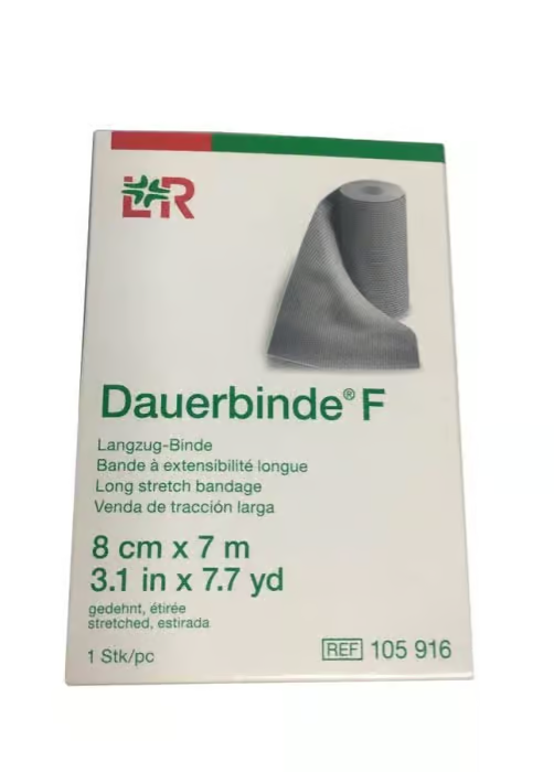 Lohman Rauscher Dauerbinda F 8 cm x 7 m 1 pc