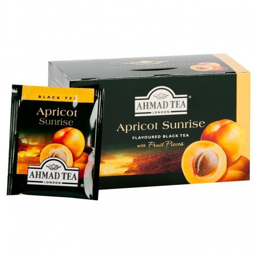 Ahmad Black Fruit Tea. Apricot Sunrise 20bags