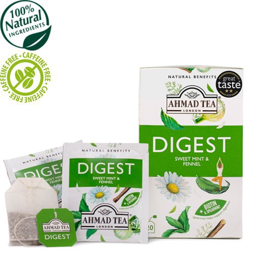 Ahmad Sweet Mint & Fennel "Digest" Infusion 20 teabags