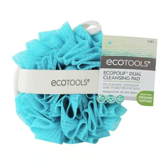 Eco Tools Ecopoud Dual Cleansing Pad 1 pc