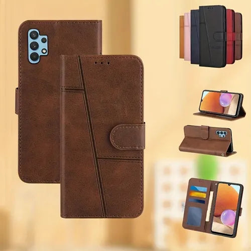 Wallet Phone Case For Samsung Galaxy A32 5G/A33 5G/A42 5G/A50/A51/A51 5G/A52/A53 5G/A70/A71/A71 5G/A72 5G/A73 5G/M33