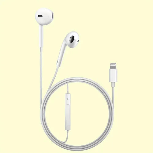 In-Ear Headphones. Microphone With Built-in Remote To Control Music, Phone Calls, And Volume. Wired Earbuds For Apple IPod IPhone IPad