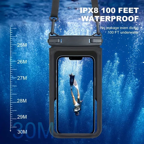 1pc IP68 Universal Waterproof Phone Case