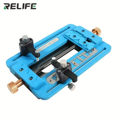 1pc Relife RL-601F Phone Motherboard Repair Fixture Multifunction Universal PCB Holder CPU IC Glue Removal BGA Welding Tool