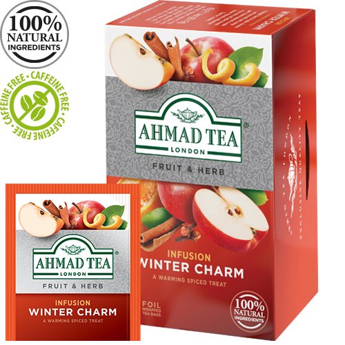 Ahmad Herbal Tea. Winter charm 20 teabags