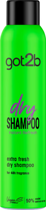 Schwarzkopf Got2b Dry Shampoo Extra Fresh 200 ml