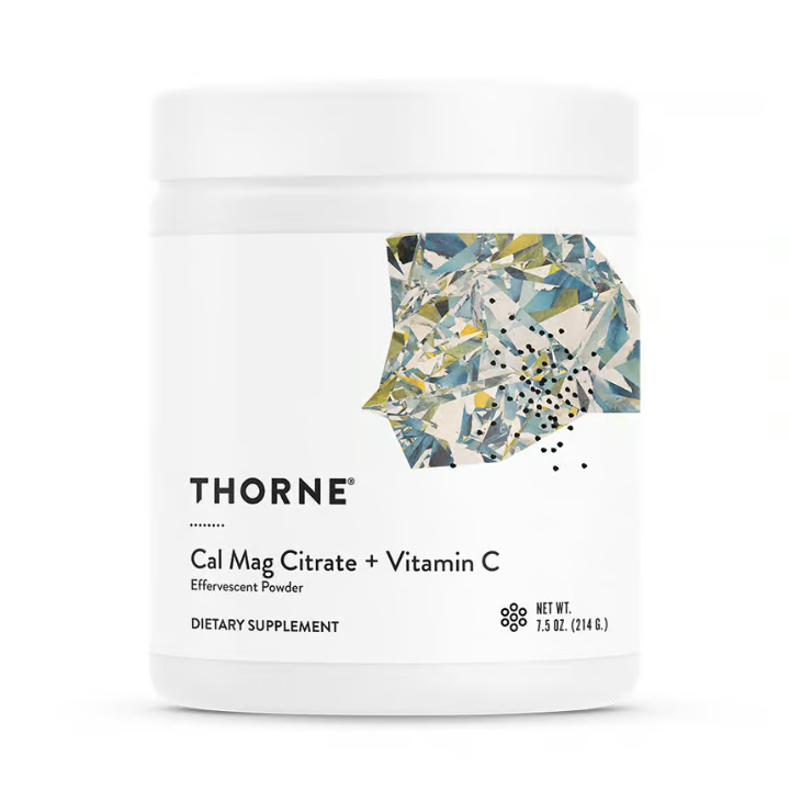 THORNE Cal Mag Citrate + Vitamin C 214g