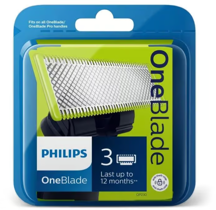 Philips OneBlade QP230 Replacement blades 3 pcs