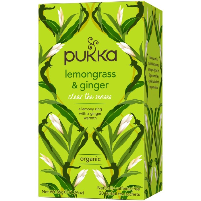 Pukka Lemongrass & Ginger 20 tea bags