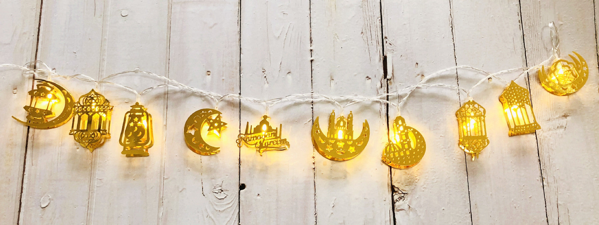 EID Ramadan 3M / 20 LED Festival String Light Decoración Linterna