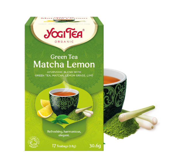 Yogi Tea Green Tea Matcha Lemon Teabags 30.6g